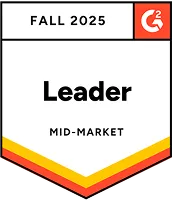 Leader Mid-Market badge