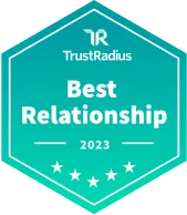 Trust Radius Best Relationship 2023 Award