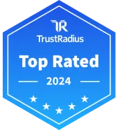 Trust Radius Top Rated 2024 Award