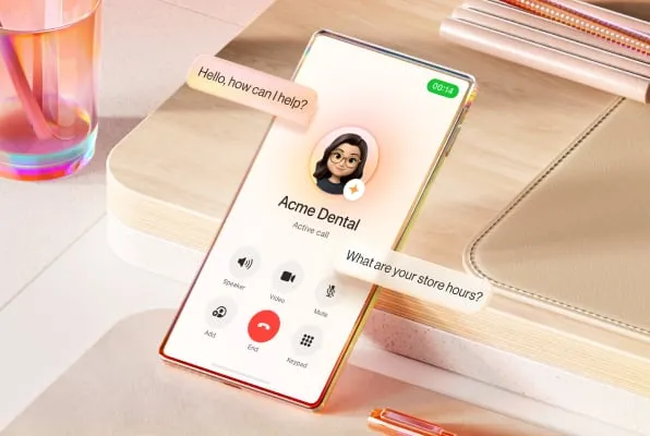 RingCentral's calling feature on mobile app