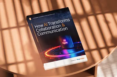 How AI Transforms Collaboration & Communication\" book sponsored by RingCentral.