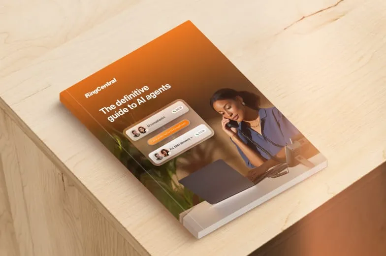 An ebook on definitive guide to AI agents
