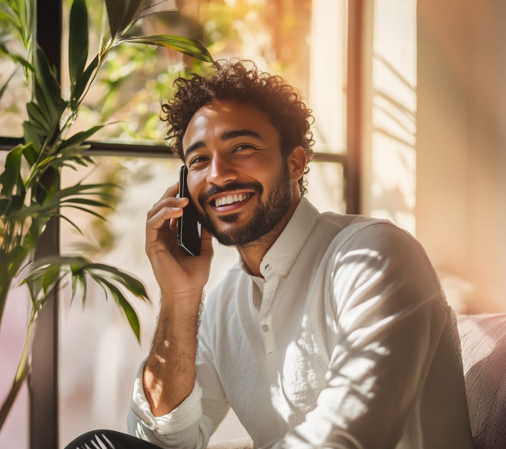 An image showing the dialpad on RingCentral mobile app