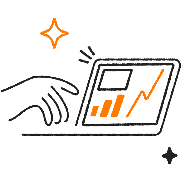 Carousel image with text: AI-powered analytics for customer lifecycle management